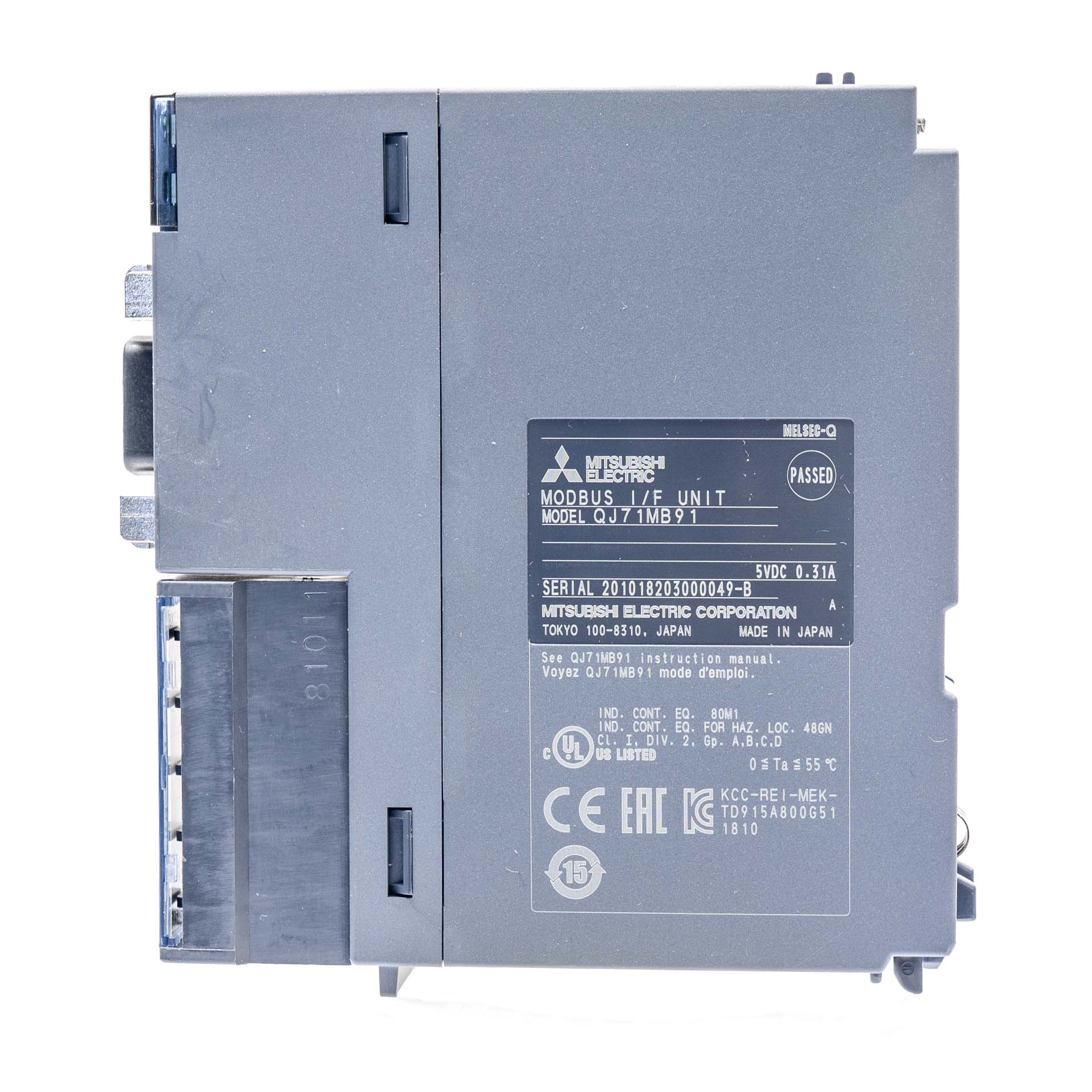 Mitsubishi Electric QJ71MB91 | QJ71MB91